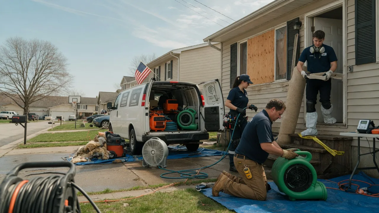 Water Damage Restoration in Winfred, SD near me